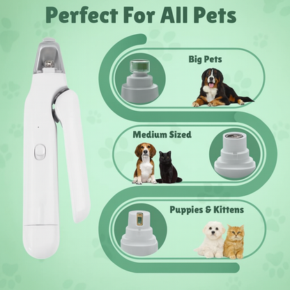 Pet Nail LED Clipper and Grinder