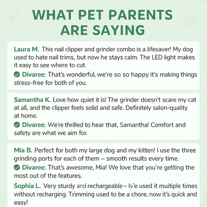 Pet Nail LED Clipper and Grinder